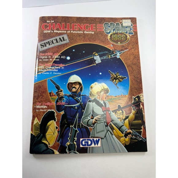 GDW Other - Challenge Magazine No 34 Special Issue GDW Space 1889 2300 AD MegaTraveller RPG